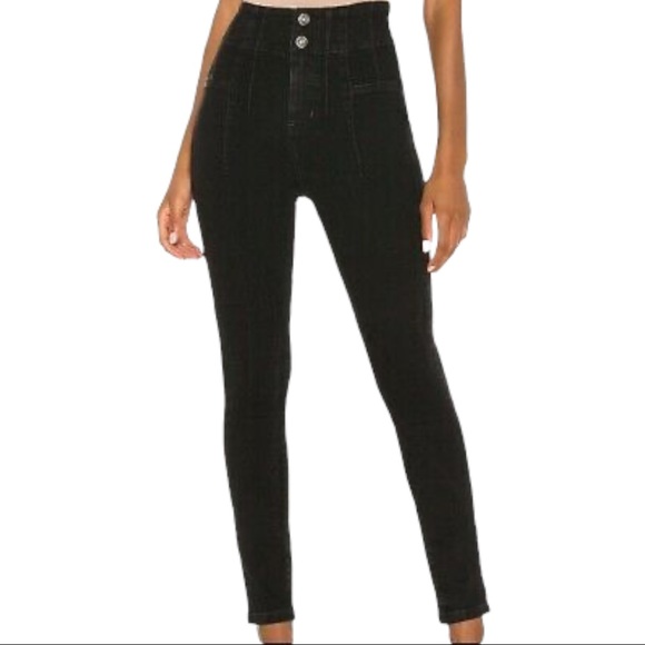 Free People We The Free Jayde Hi-Rise Skinny Jeans 25 - Picture 1 of 9